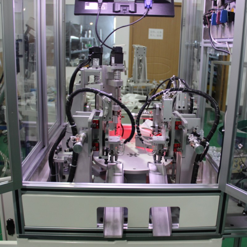 轉盤螺紋檢測機內部實拍